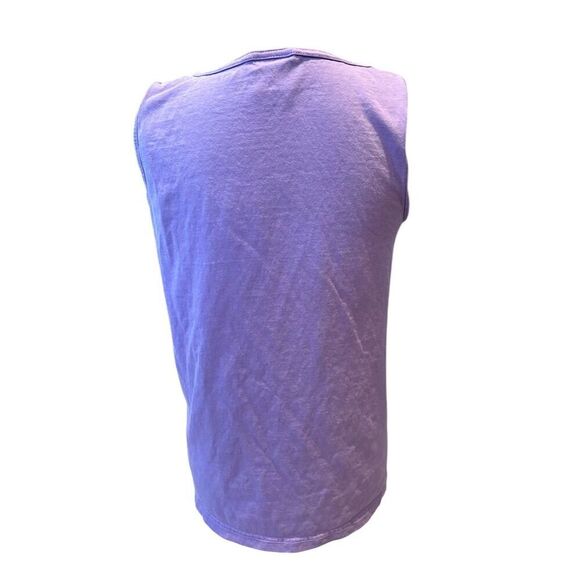 Comfort Colors Women's Small Purple Tank Top Casual Summer - Picture 5 of 8